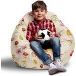 Das Bild zeigt das Produktbild 3 zum DreamRoots Sitzsack Little Fox