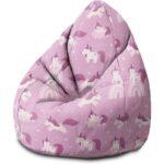 Das Bild zeigt das Produktbild 1 zum DreamRoots Sitzsack Unicorns And Clouds