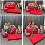 Das Bild zeigt das Produktbild 3 zum FORTISLINE Kindersofa Racing Car