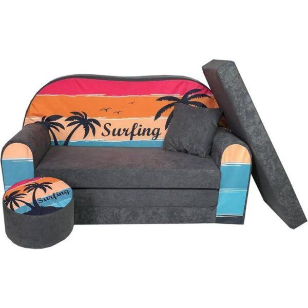 Das Bild zeigt das Produktbild 1 zum FORTISLINE Kindersofa Surfing