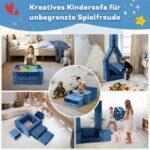 Das Bild zeigt das Produktbild 2 zum Gilire Spielsofa 2025 Blau
