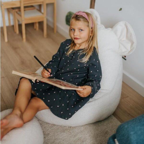 Das Bild zeigt das Produktbild 3 zum Gutekissen Kinder Sitzsack Miki mit Ohren
