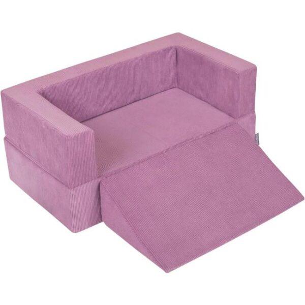 Das Bild zeigt das Produktbild 1 zum KiddyMoon Kindersofa Modular Violett