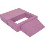 Das Bild zeigt das Produktbild 2 zum KiddyMoon Kindersofa Modular Violett