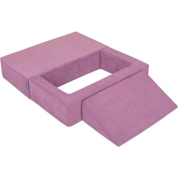 Das Bild zeigt das Produktbild 2 zum KiddyMoon Kindersofa Modular Violett