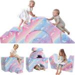 Das Bild zeigt das Produktbild 1 zum MeMoreCool Spielsofa Regenbogen