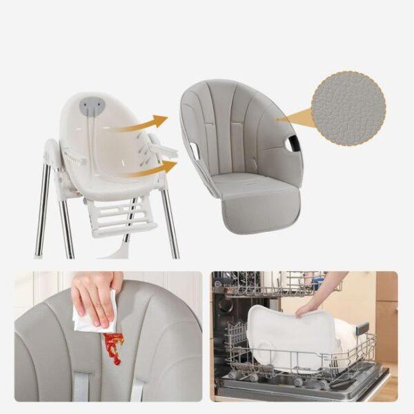 Das Bild zeigt das Produktbild 2 zum OUNUO Baby Hochstuhl