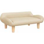 Das Bild zeigt das Produktbild 1 zum vidaXL Kindersofa Creme