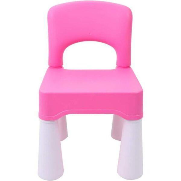 Das Bild zeigt das Produktbild 3 zum burgkidz Plastikstuhl LX.A922 Rosa