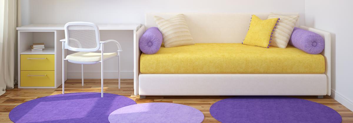 Zu sehen ist das Bild 1 zum Beitrag mit dem Thema: Kindersofa mit Schlaffunktion